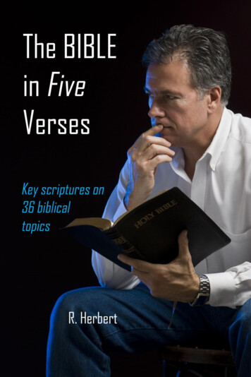 The BIBLE In Five Verses - FREE CHRISTIAN E-BOOKS