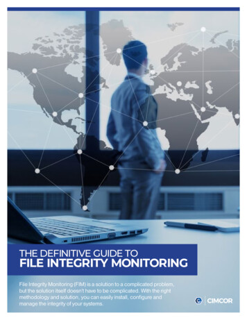 The Definitive Guide To File Integrity Monitoring