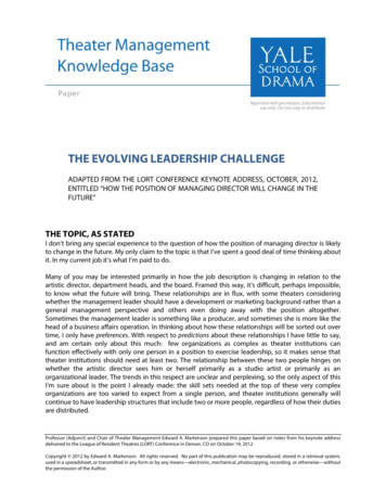 The Evolving Leadership Challenge