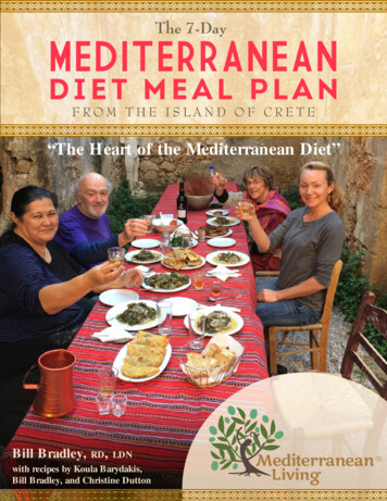 “The Heart Of The Mediterranean Diet”