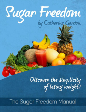 The Sugar Freedom Diet