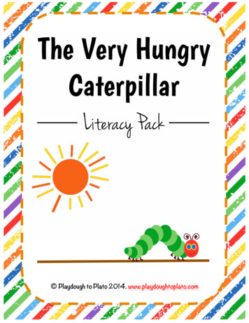 The Very Hungry Caterpillar - Playdough To Plato