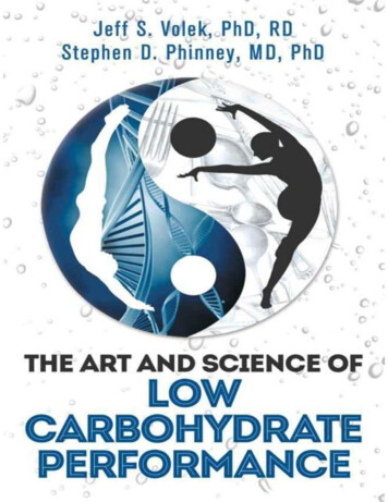 The Art And Science Of Low Carbohydrate Performance