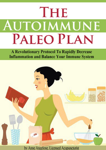The Autoimmune Paleo Plan - SIAPS Program