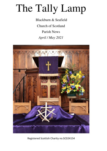 Blackburn & Seafield Church Of Scotland Parish News