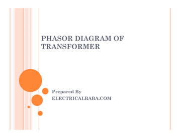 TRANSFORMER PHASOR DIAGRAM - Electrical Concepts