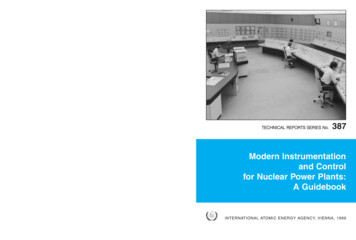 A Guidebook For Nuclear Power Plants: Modern .