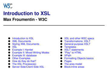 Introduction To XSL