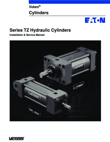 Vickers Cylinders Series TZ Hydraulic Cylinders