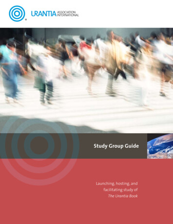 Study Group Guide - Canada.urantia-association 