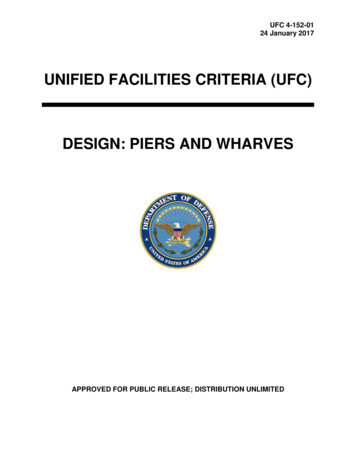 UFC 4-152-01 Design: Piers And Wharves - WBDG WBDG