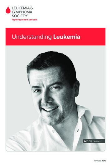 Understanding Leukemia - Leukemia & Lymphoma Society