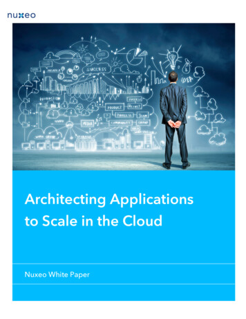 Architecting Applications To Scale In The Cloud-DZone