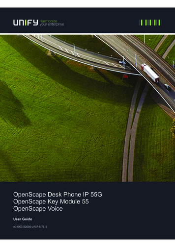OpenScape Desk Phone IP 55G - Unify