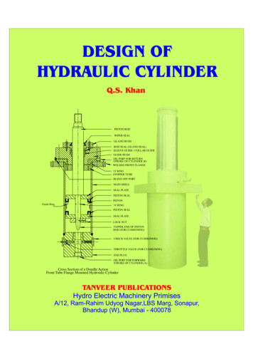 2. Hydraulic Cylinder 20 Pages