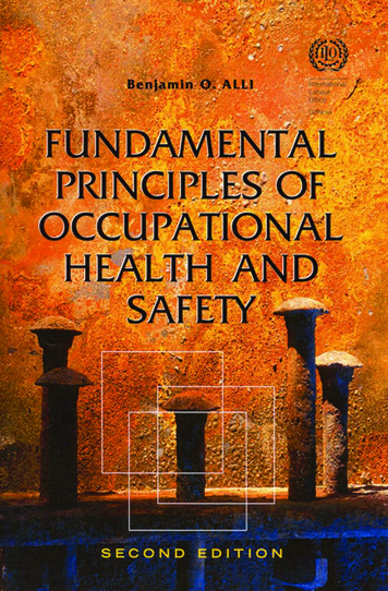 FUNDAMENTAL PRINCIPLES OF SAFETY
