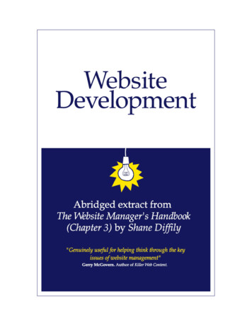 The Website Manager's Handbook - Diffily 
