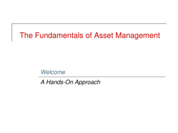 The Fundamentals Of Asset Management