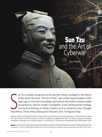 Sun Tzu And The Art Of Cyberwar - DAU