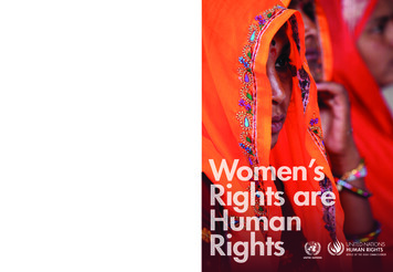 Women S Rights Are Human Rights Women S . - OHCHR 