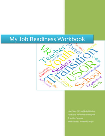 My Job Readiness Workbook - Utah