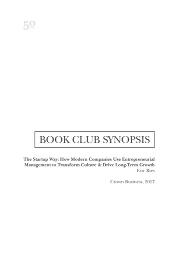 BOOK CLUB SYNOPSIS