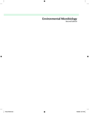Environmental Microbiology - Elsevier 