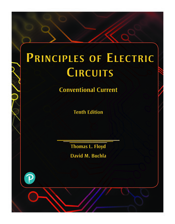 PrinciPles Of Electric Circuits - Pearson