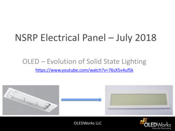 NSRP Electrical Panel July 2018