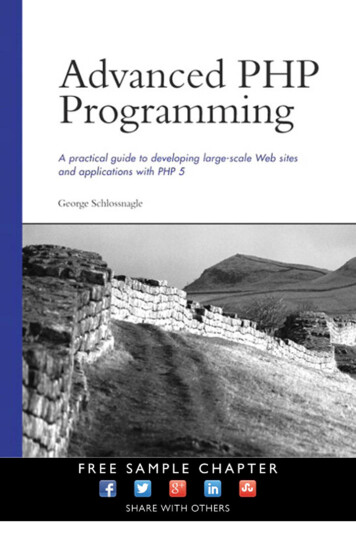 Advanced PHP Programming: A Practical Guide To Developing .