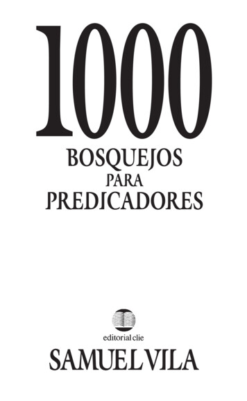1-Bosq.Vila (1000) EB PDF - Editorial Clie