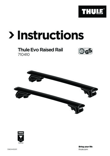 Thule Evo Raised Rail