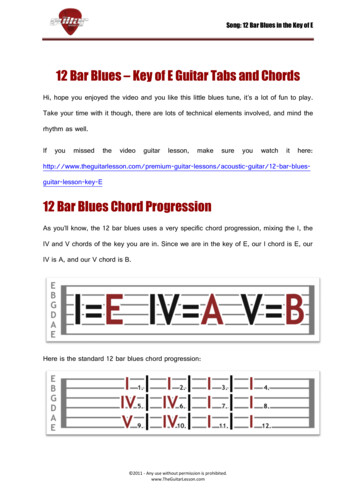 12 Bar Blues Key Of E Guitar Tabs And Chords