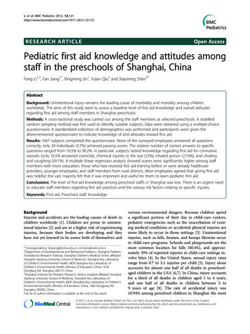 RESEARCH ARTICLE Open Access Pediatric First Aid 