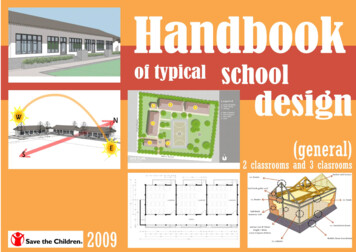 HANDBOOK OF TYPICAL SCHOOL DESIGN 2 CLASSROOMS 