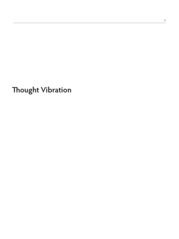 Thought Vibration - YOGeBooks