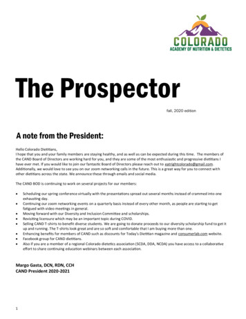 The Prospector - Eat Right Colorado