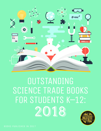 OUTSTANDING SCIENCE TRADE BOOKS FOR STUDENTS 