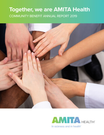 AMITA Health Community Benefit Annual Report