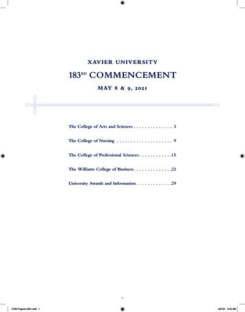 COMMENCEMENT 2021 - American Public University System