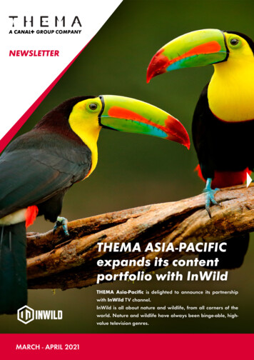 THEMA ASIA-PACIFIC Expands Its Content Portfolio With InWild