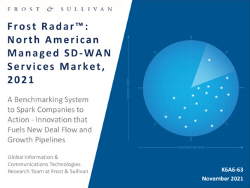 North American Managed SD-WAN Services Market, 2021
