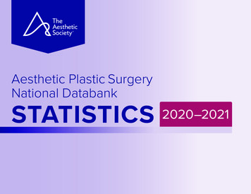 Aesthetic Plastic Surgery National Databank . - The Aesthetic Society