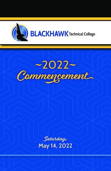 Saturday, May 14, 2022 - Blackhawk.edu