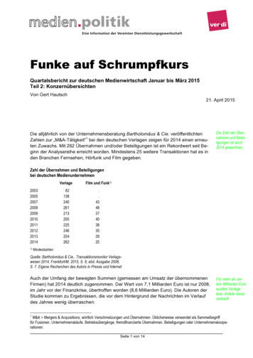 Funke Auf Schrumpfkurs - Verlage-druck-papier.verdi.de