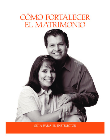 CÓMO FORTALECER EL MATRIMONIO - The Church Of Jesus .