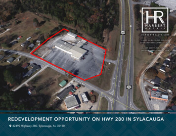 Redevelopment Opportunity On Hwy 280 In Sylacauga