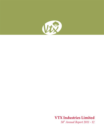 VTX Industries Limited
