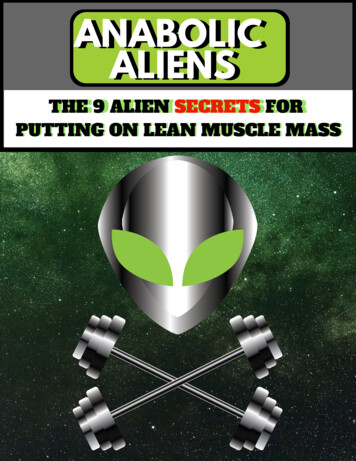 ALIEN Lean Muscle Mass - PDF