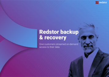 Redstor Backup & Recovery
